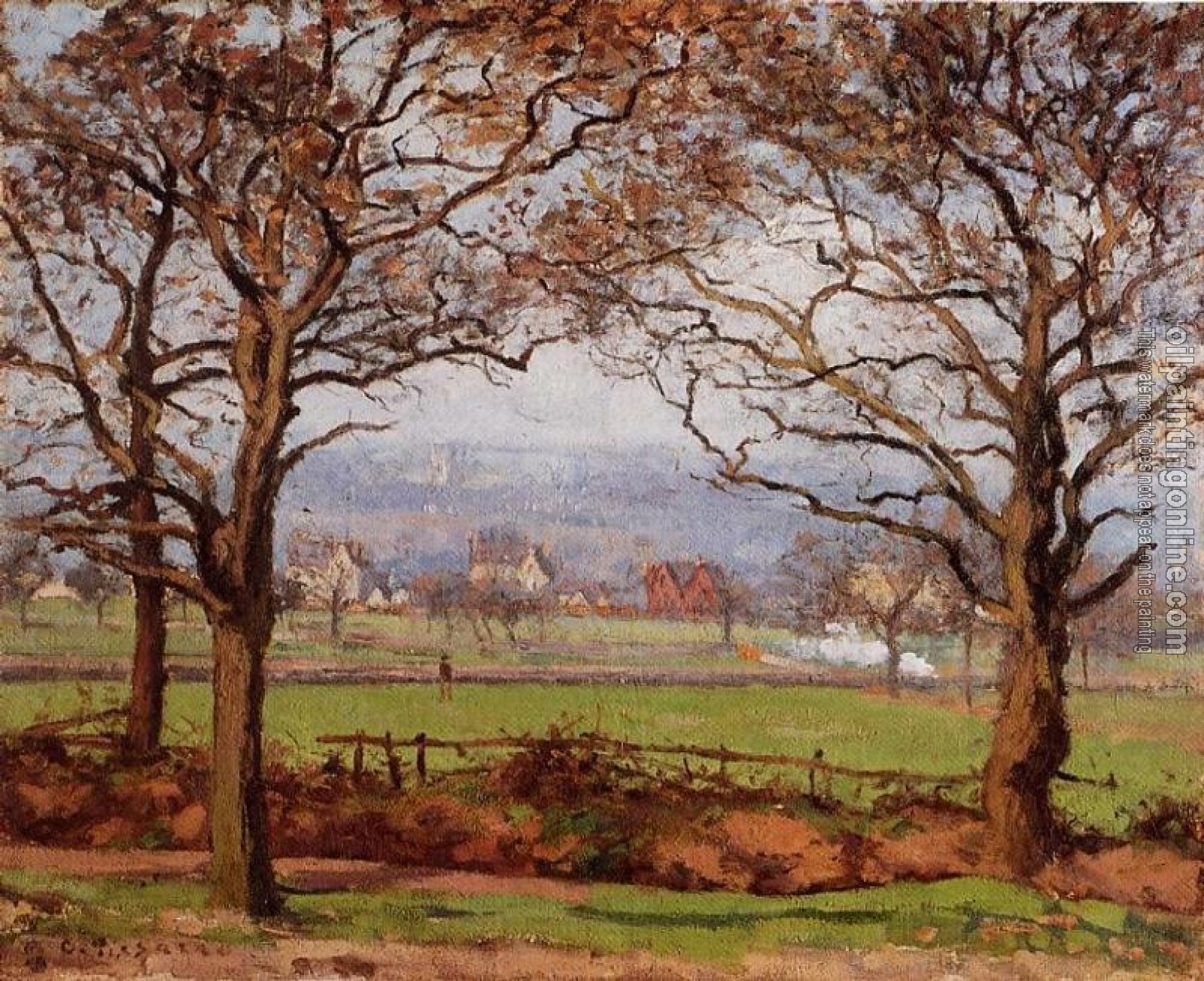 Pissarro, Camille - Near Sydenham Hill, Looking towards Lower Norwood